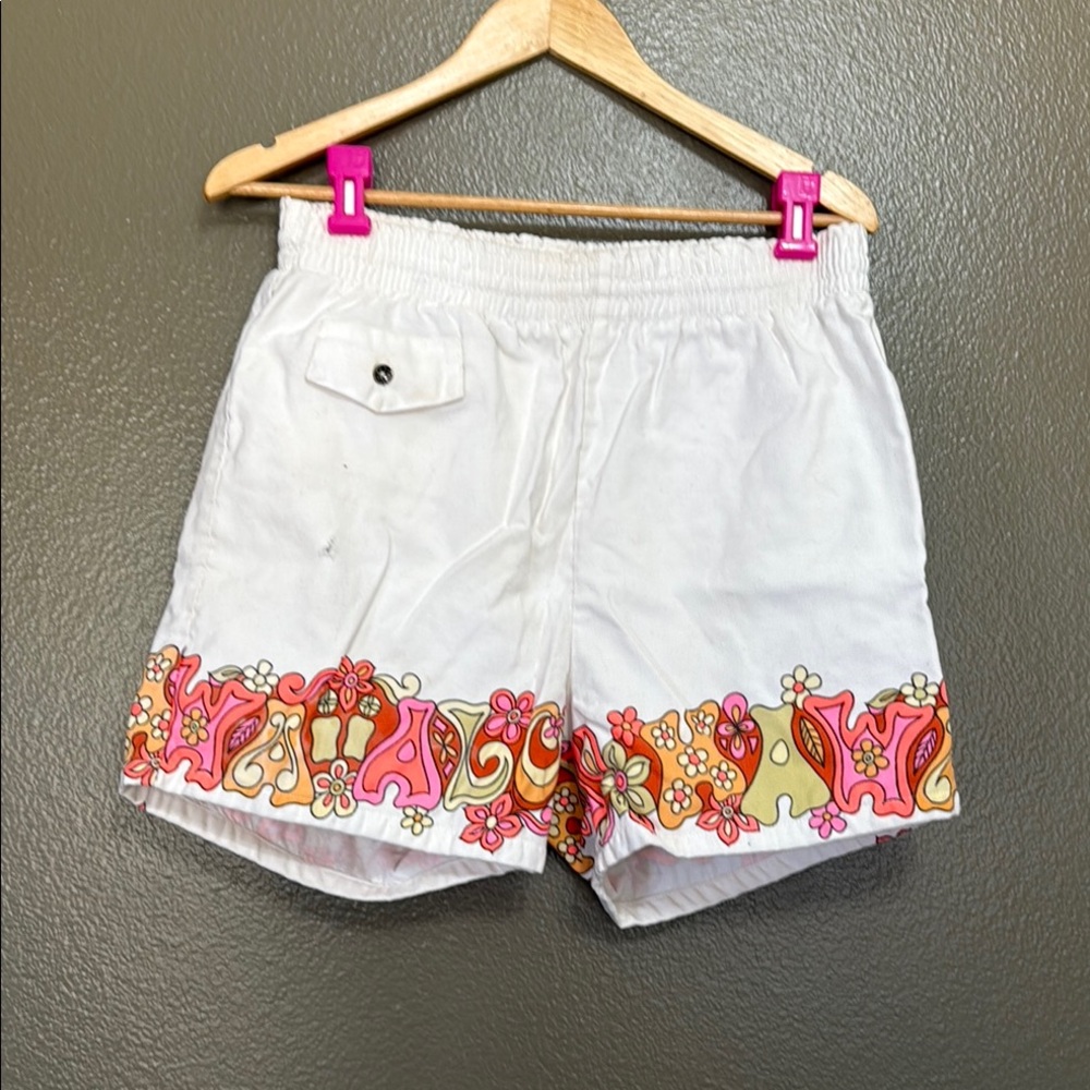 Hawaiian made White Shorts